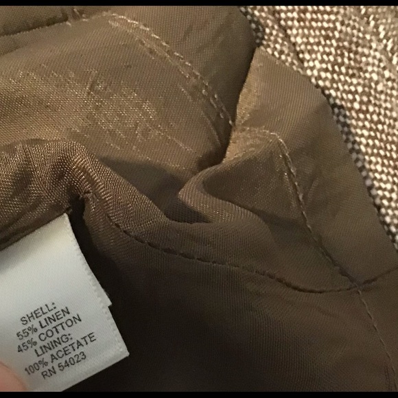 -Banana Republic Linen Blend Skirt - Picture 5 of 6